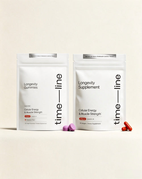Timeline Mitopure Urolithin A Supplement Softgels - Clinically Proven Support for Healthy Aging and Cellular Renewal - Mitoceutical for Muscle Support and Longevity